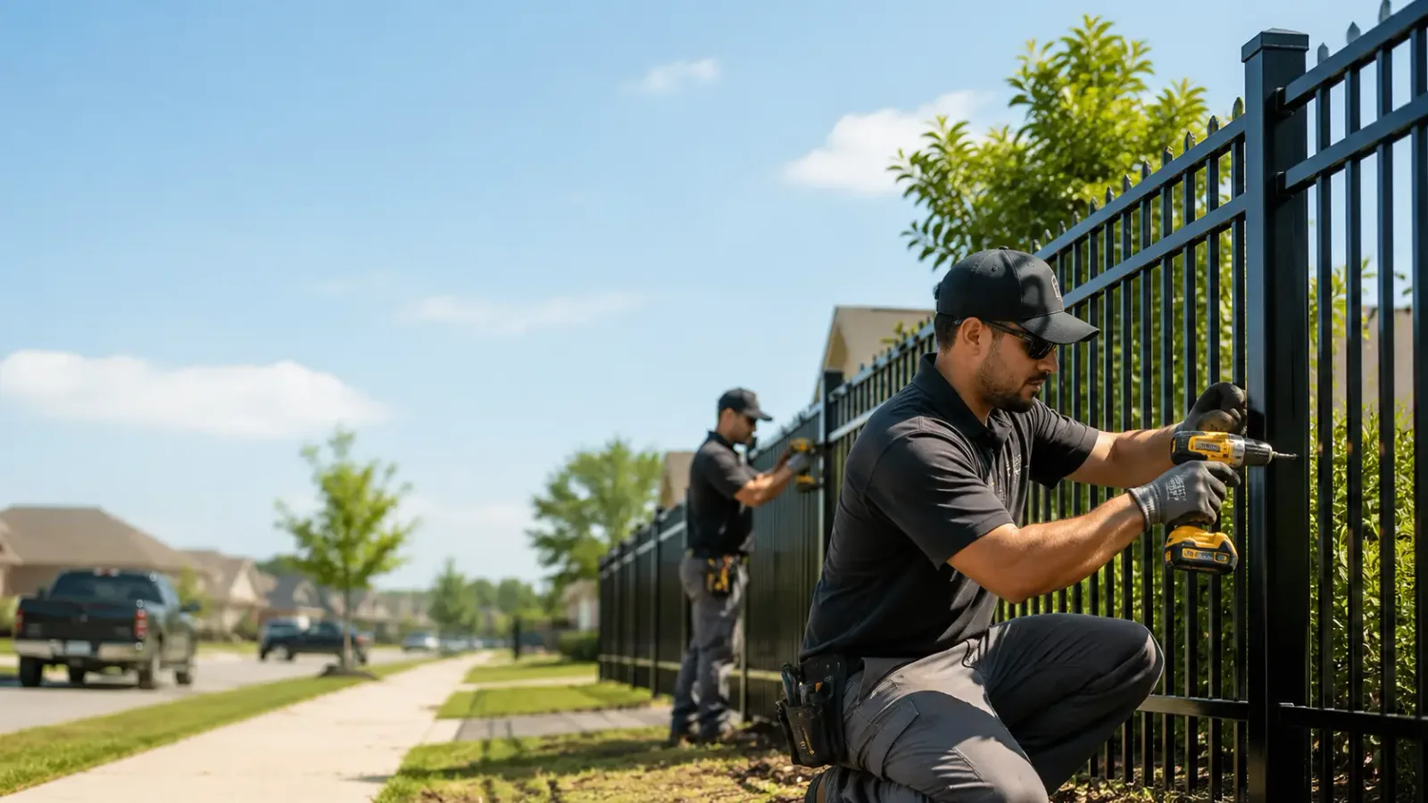 Metal Fence Installation in Lauderdale, MS